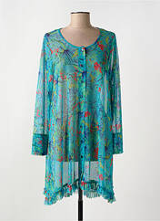 Tunique manches longues bleu G!OZE femme seconde vue