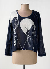 Top bleu G!OZE femme seconde vue