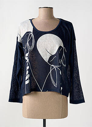 Top bleu G!OZE femme