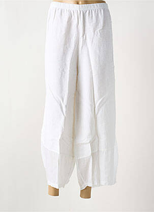 Pantalon droit blanc G!OZE femme