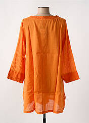 Tunique manches longues orange G!OZE femme seconde vue