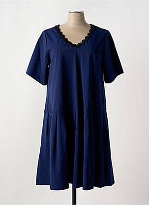 Robe mi-longue bleu G!OZE femme