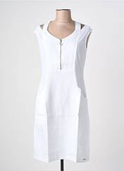 Robe mi-longue blanc MALOKA femme seconde vue