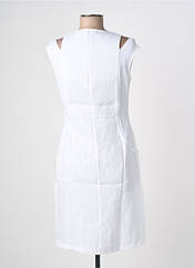Robe mi-longue blanc MALOKA femme seconde vue