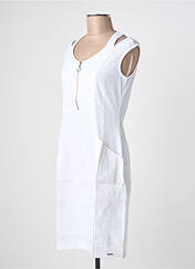 Robe mi-longue blanc MALOKA femme seconde vue