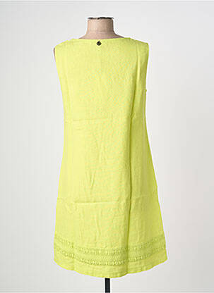 Robe mi-longue vert MALOKA femme