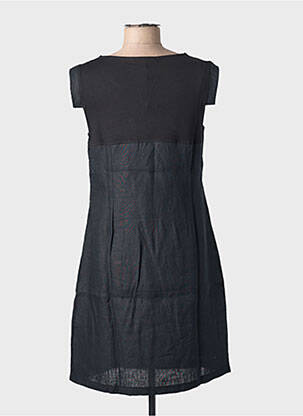 Robe mi-longue noir MALOKA femme