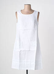 Robe mi-longue blanc MALOKA femme seconde vue