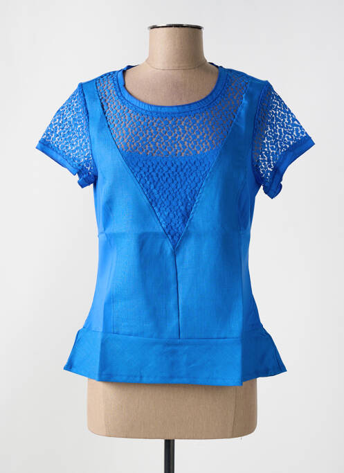 Top bleu MALOKA femme