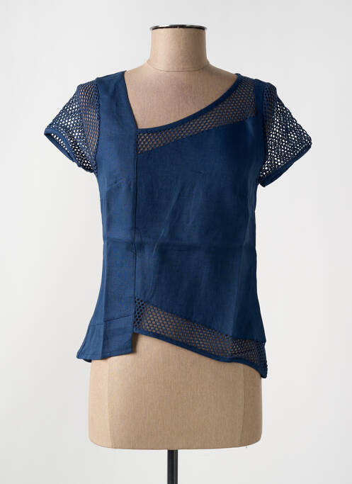 Top bleu MALOKA femme