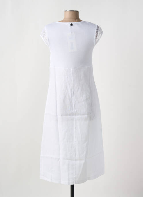 Robe longue blanc MALOKA femme