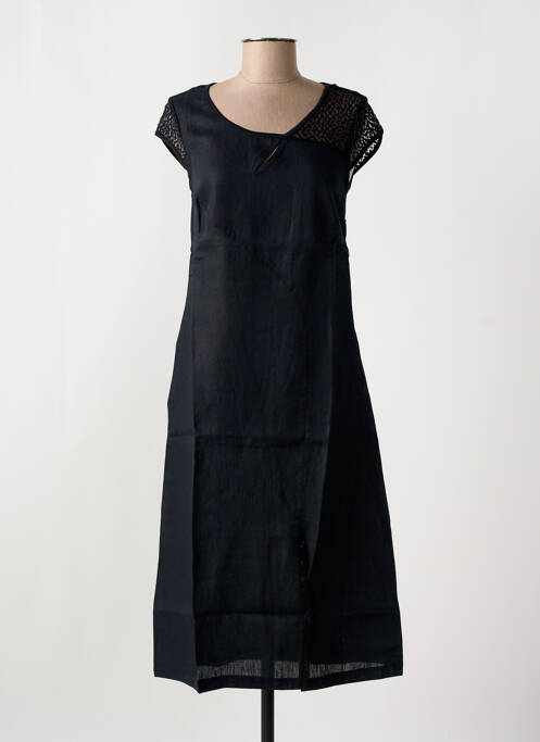 Robe longue noir MALOKA femme