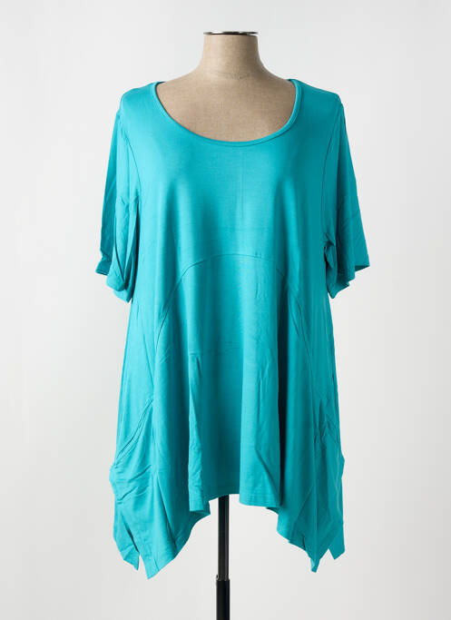 Tunique manches courtes bleu G!OZE femme