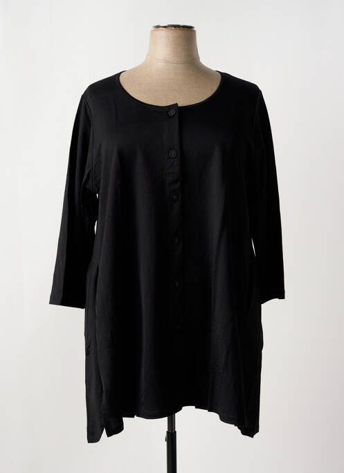 Tunique manches longues noir G!OZE femme