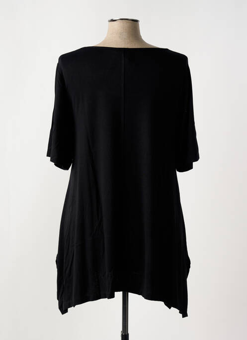 Tunique manches courtes noir G!OZE femme