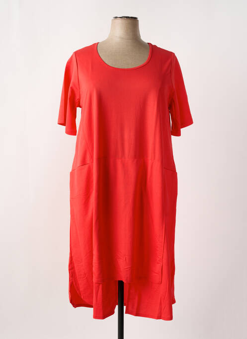 Robe longue rouge G!OZE femme