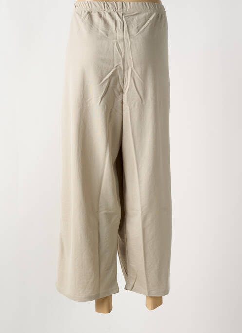 Pantalon 7/8 beige G!OZE femme