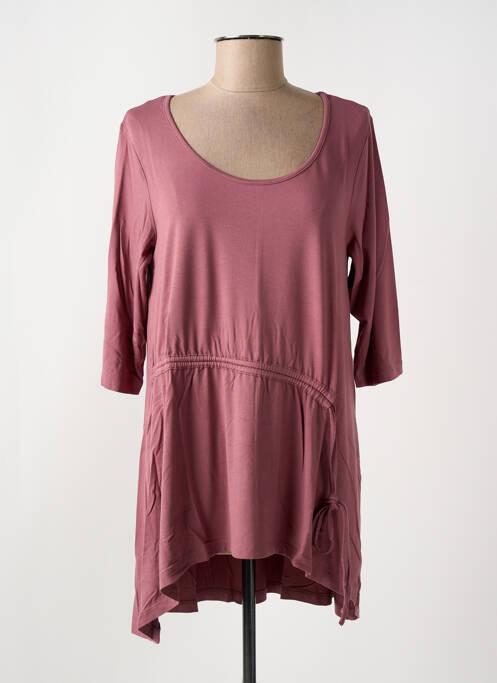 Tunique manches courtes violet G!OZE femme