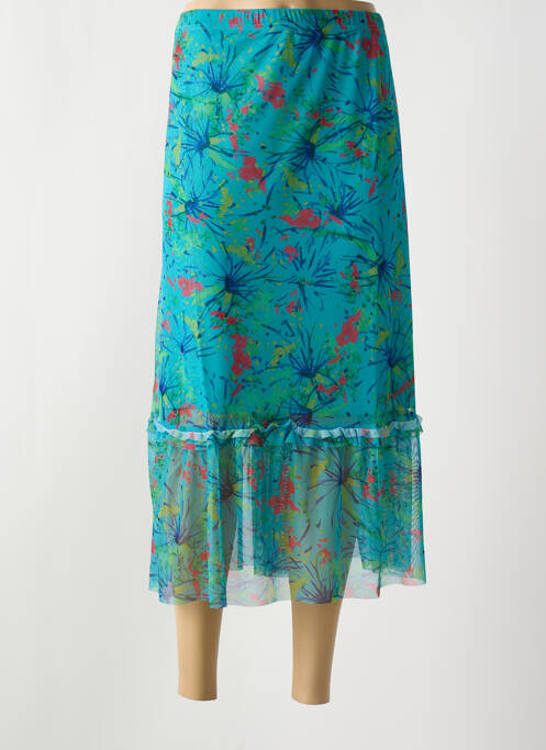 Jupe mi-longue bleu G!OZE femme