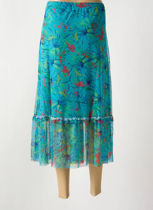 Jupe mi-longue bleu G!OZE femme