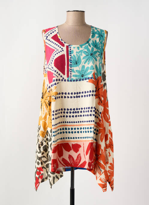 Tunique sans manche blanc G!OZE femme