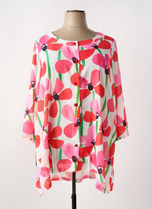 Tunique manches longues blanc G!OZE femme