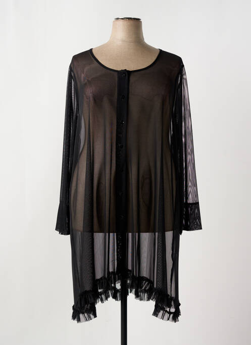 Tunique manches longues noir G!OZE femme