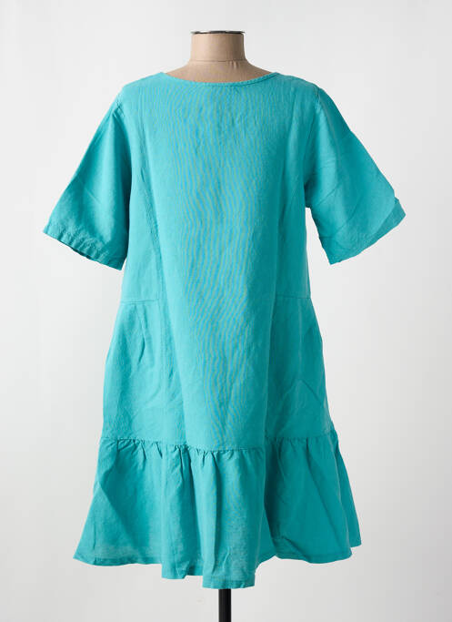 Robe mi-longue bleu G!OZE femme