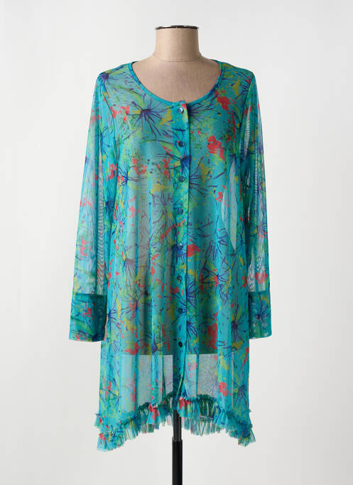 Tunique manches longues bleu G!OZE femme