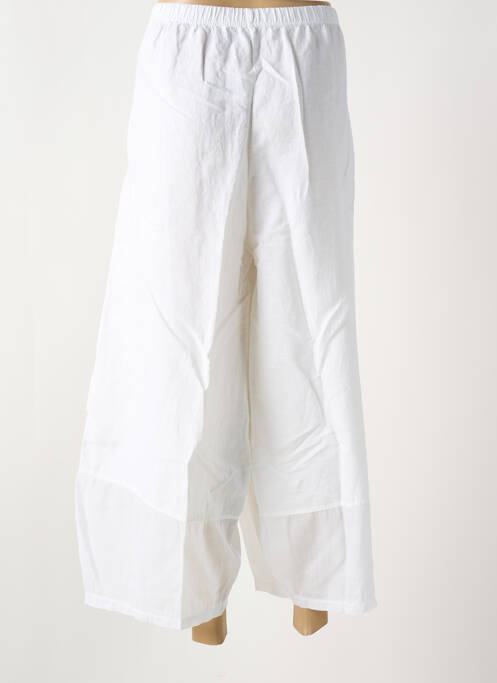 Pantalon droit blanc G!OZE femme
