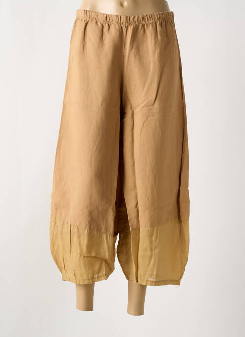 Pantalon 7/8 marron G!OZE femme