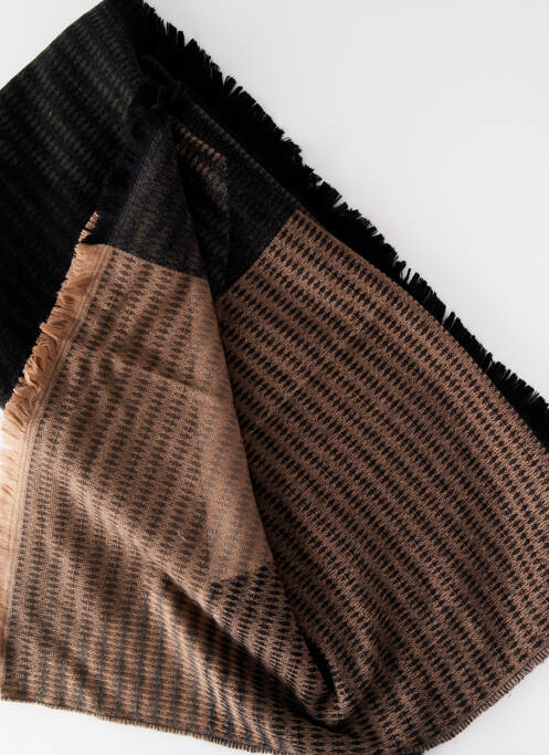 Echarpe noir PIECES pour femme