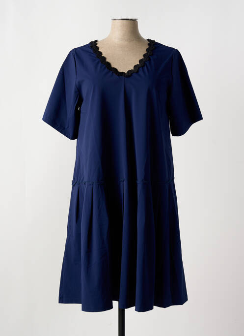 Robe mi-longue bleu G!OZE femme