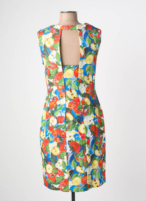 Robe mi-longue bleu MALOKA femme