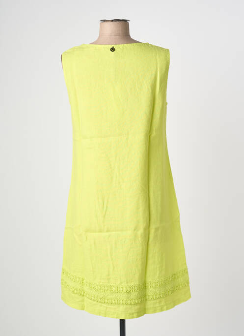 Robe mi-longue vert MALOKA femme