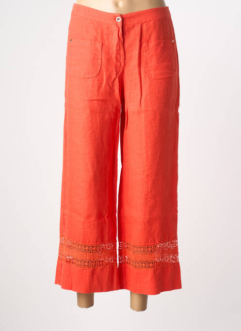 Pantalon 7/8 orange MALOKA femme