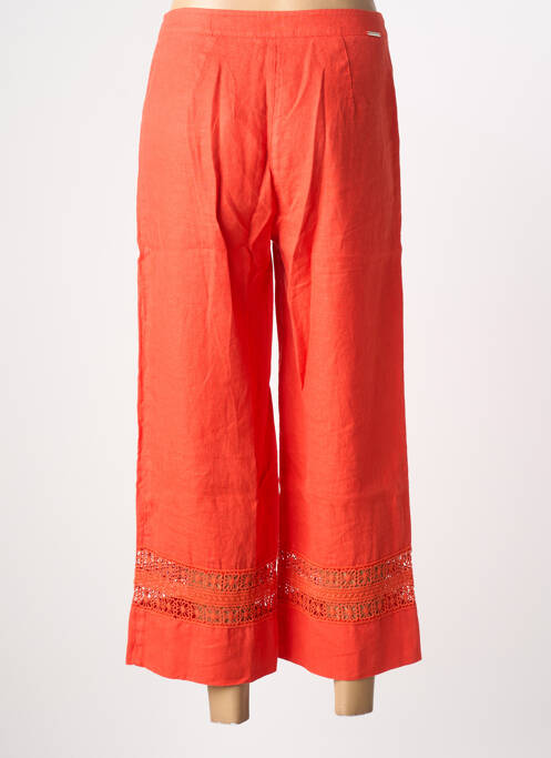 Pantalon 7/8 orange MALOKA femme