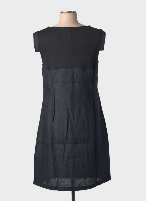 Robe mi-longue noir MALOKA femme