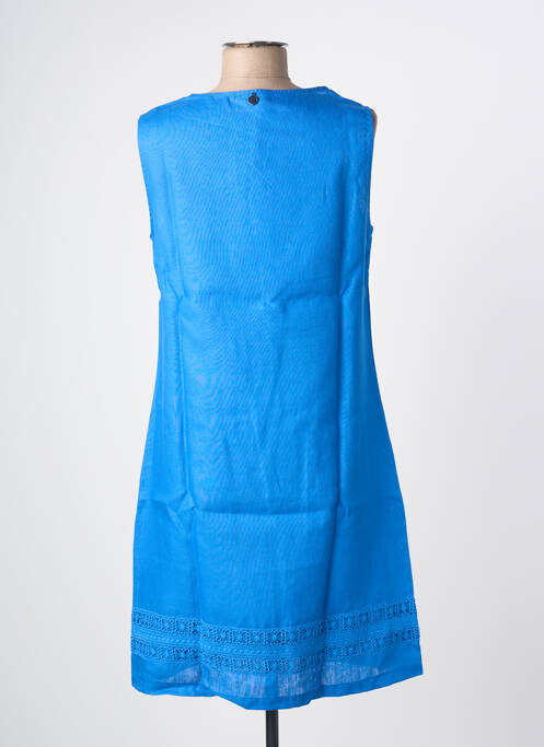 Robe mi-longue bleu MALOKA femme