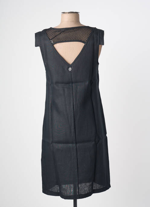 Robe mi-longue noir MALOKA femme