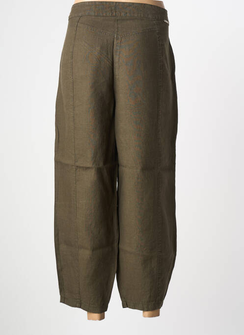 Pantalon 7/8 kaki MALOKA femme