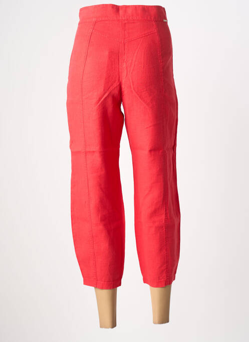 Pantalon 7/8 rouge MALOKA femme