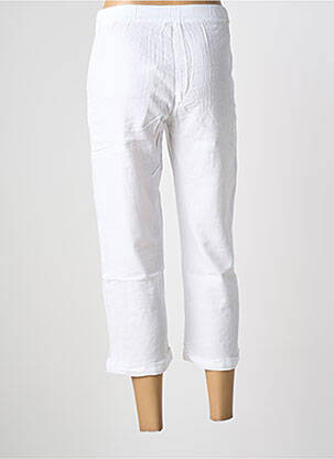 Pantalon 7/8 blanc MALOKA femme