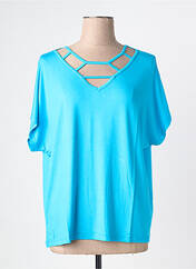 T-shirt turquoise MALOKA femme seconde vue