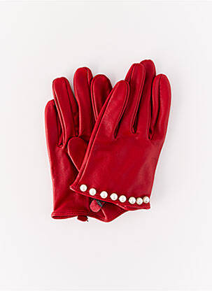 Gants rouge MANGO pour femme