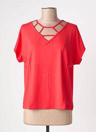 T-shirt rouge MALOKA femme