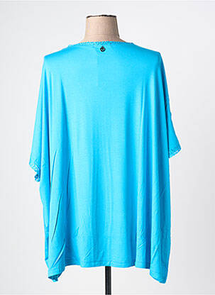 Veste kimono turquoise MALOKA femme