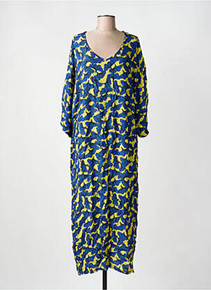 Robe longue bleu DEUX. BY ELINE DE MUNCK femme