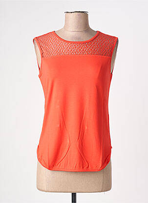 Débardeur orange MALOKA femme