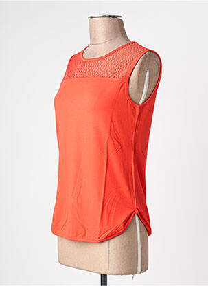 Débardeur orange MALOKA femme